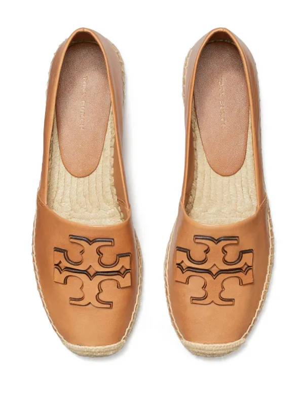 Tory Burch Ines Leather Espadrilles Brown FARFETCH CA