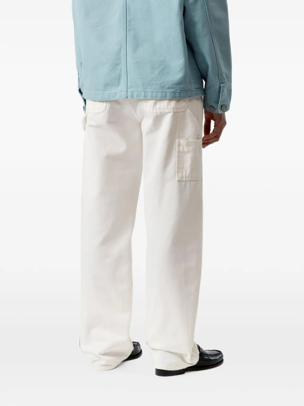 Carhartt WIP Straight broek Wit