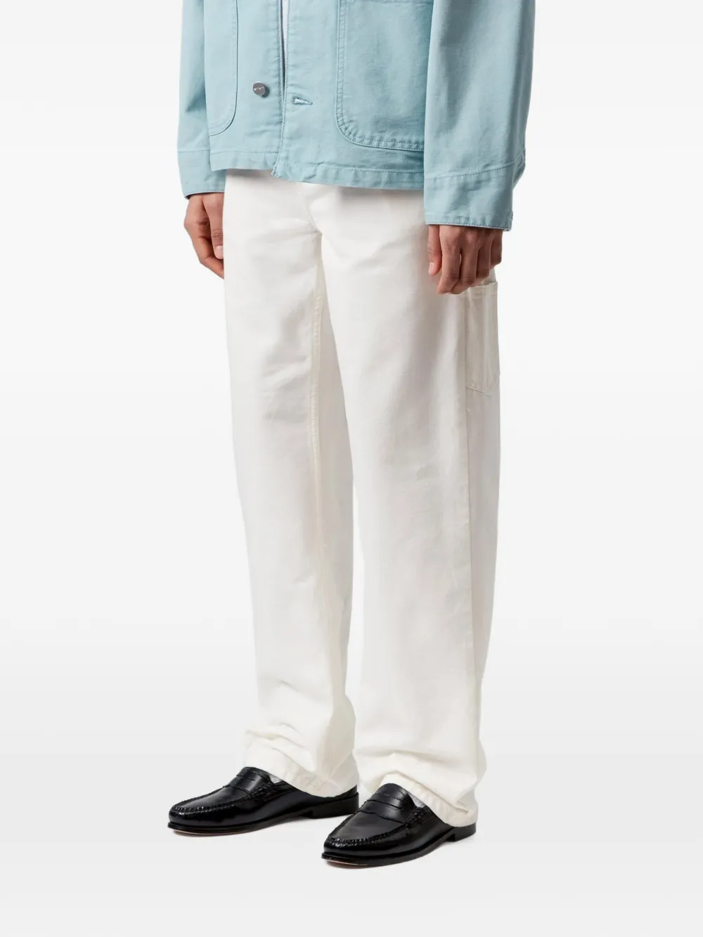 Carhartt WIP Straight broek Wit