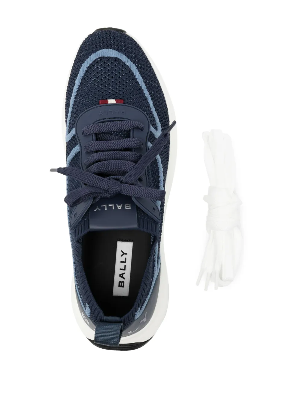 Bally Davyn Mesh Sneakers In Black