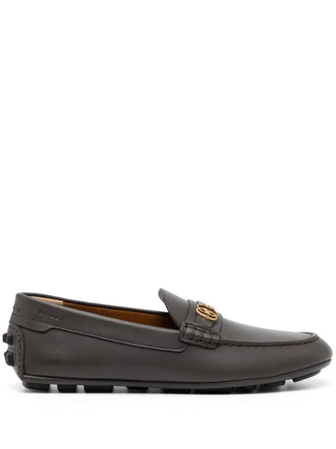 Bally Loafer mit Emblem-Schild