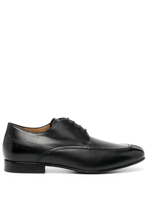 Bally panelled leather derby shoes