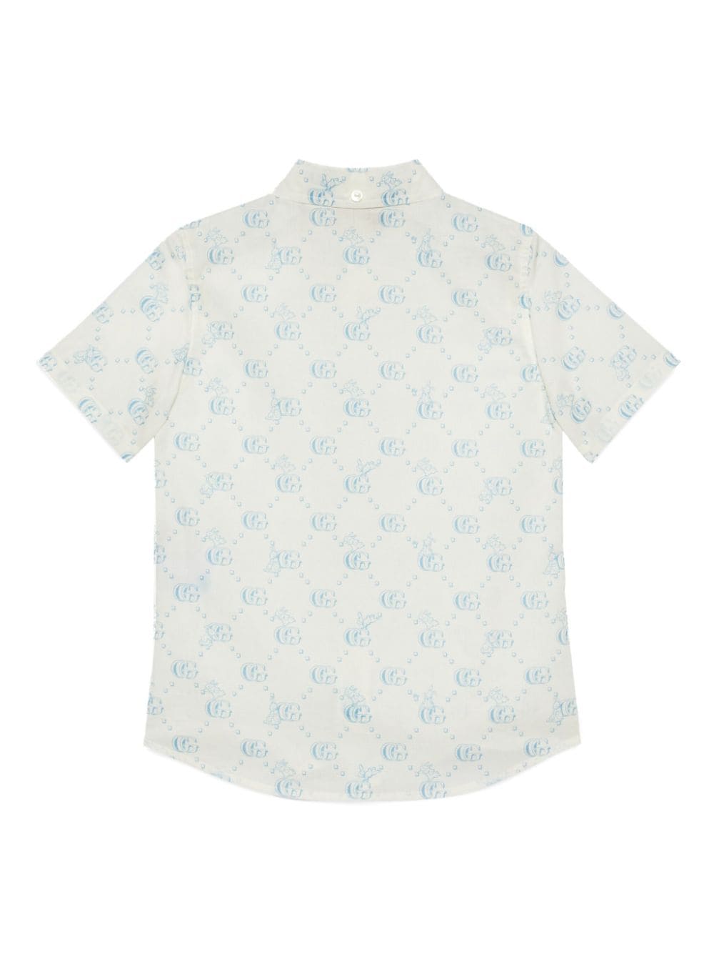 Shop Gucci X Peter Rabbit™ Cotton Shirt In Weiss