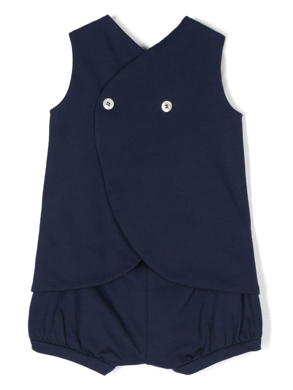Image 2 of Gucci Kids Web-Stripe vest and shorts set