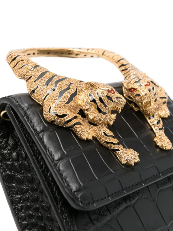 Roberto Cavalli Roar Mini Bag | Black | FARFETCH Roberto Cavalli Roar Mini Bag | Black | FARFETCH