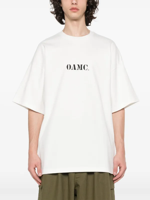 OAMC Tシャツ ホワイトコットン OAMC ロゴ Tシャツ | ホワイト | FARFETCH JP