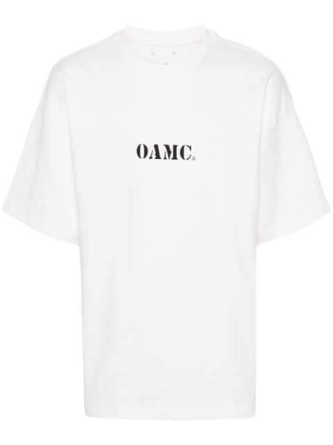 OAMC T-Shirt aus Bio-Baumwolle mit Logo-Print