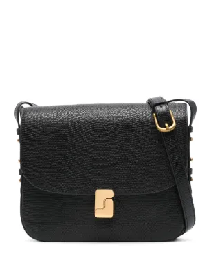 A.P.C. Grace ロゴエンボス ショルダーバッグ | ブラック | FARFETCH JP