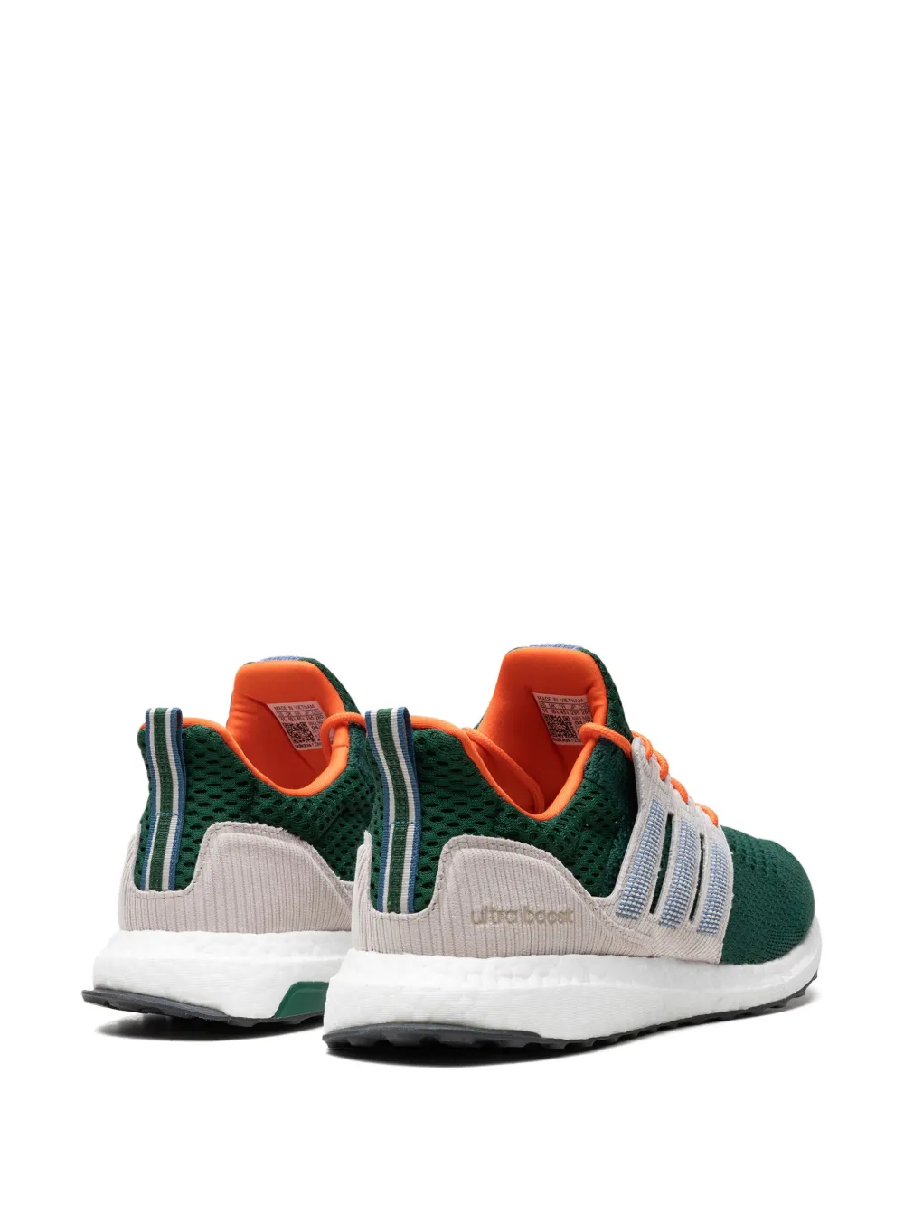 Shop Adidas Originals Ultraboost 1.0 "miami U" Running Sneakers In Green