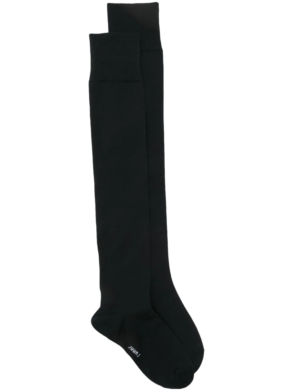 Juunj Knee-high Socks In Black