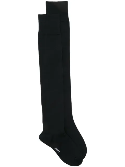Juun.J calcetines por la rodilla con logo
