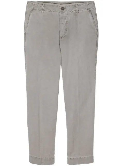 James Perse tapered-leg canvas trousers