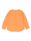 KINDRED organic-cotton blouse - Orange