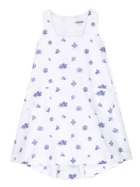 KINDRED vestido con estampado Scribble Cloud