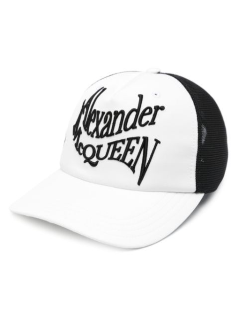 Alexander McQueen embroidered-logo cap Men