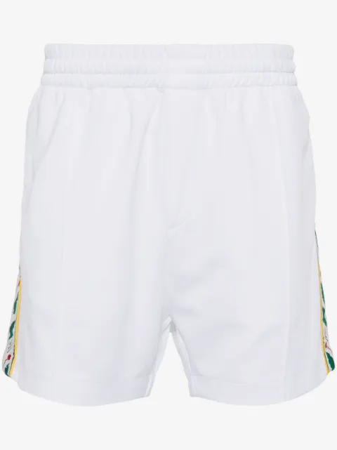 Casablanca logo-embellished jersey shorts