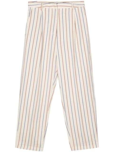 MUNTHE Monsoon striped trousers