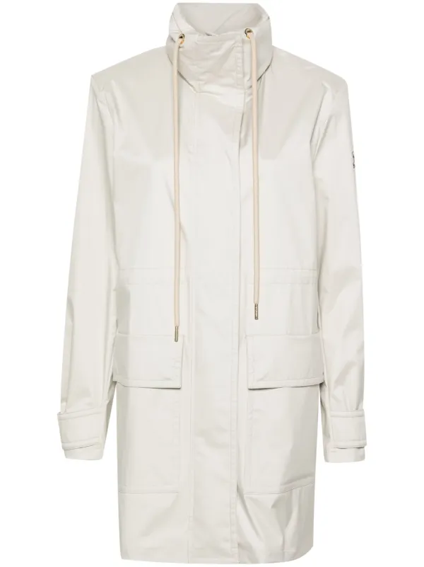 Moncler Bremusa Parka Jacket in Neutrals