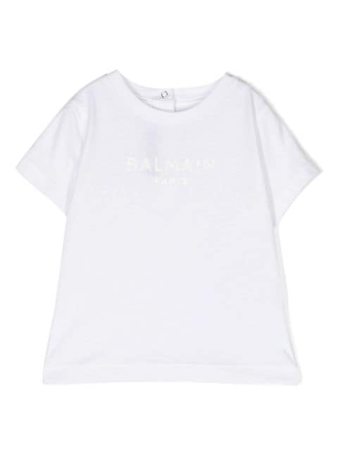 logo-print cotton T-shirt