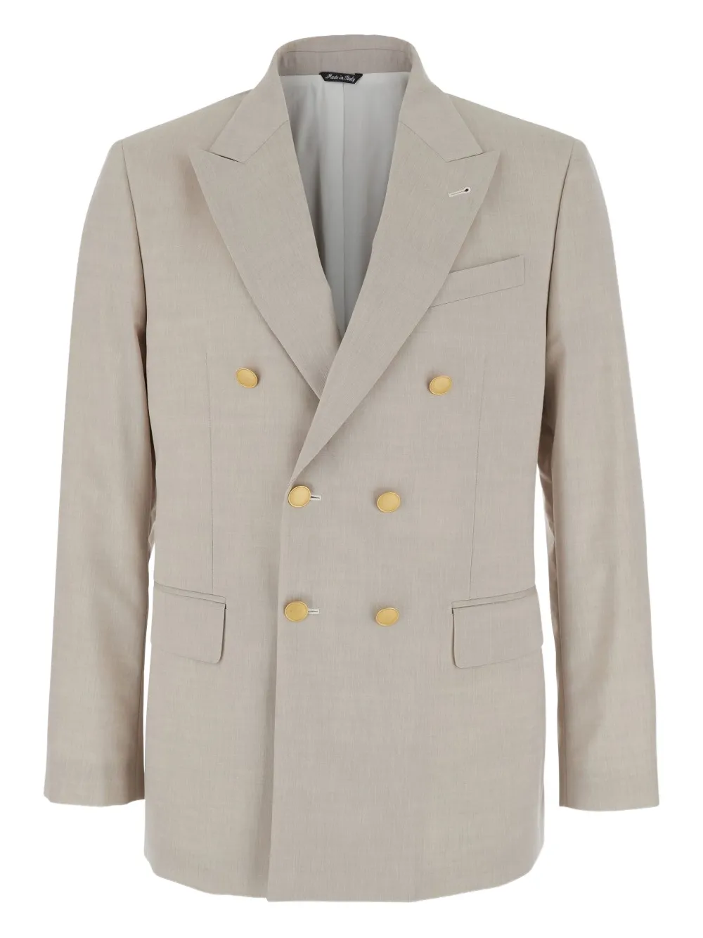 Reveres 1949 double-breasted suit | Neutrals | Image 1