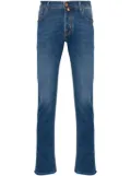 Jacob Cohën Nick low-rise slim-fit jeans - Blue