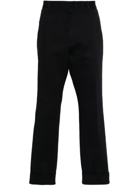 Gucci mid-rise straight-leg chinos