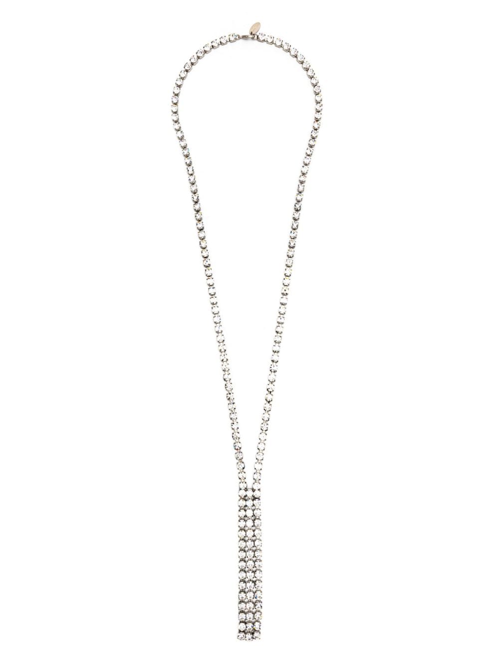 Forte Forte Crystal-embellished Necklace In Silver