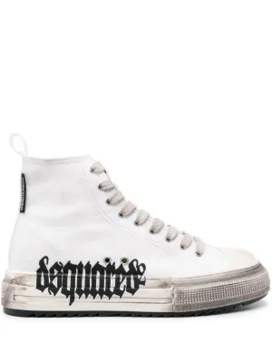 DSQUARED2 ハイカット スニーカー チェーン DSQUARED2 ハイカット スニーカー チェーン