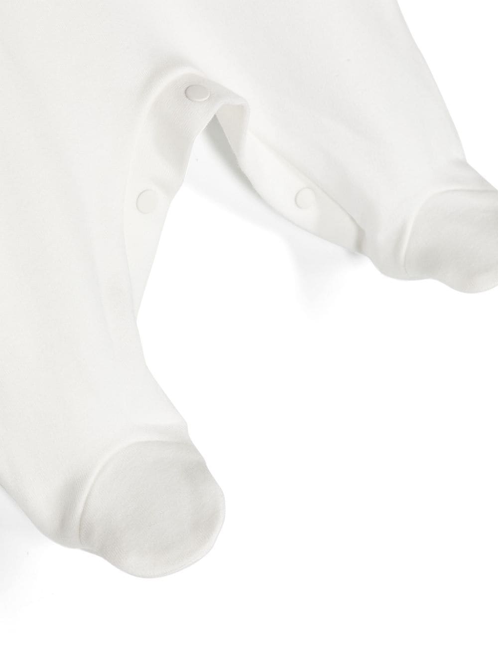 Shop Miss Blumarine Logo-embellished Cotton Pajamas In White