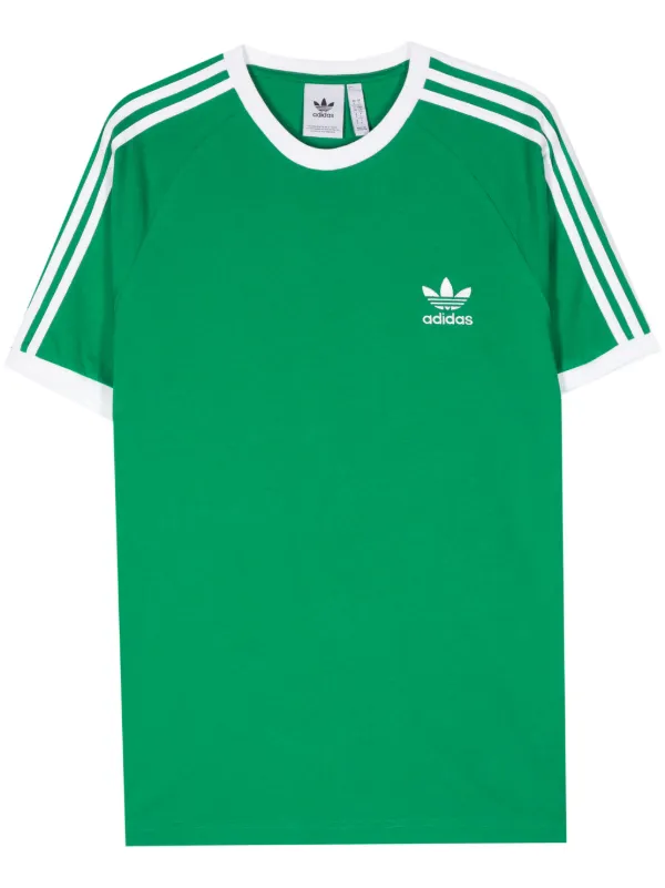 Adidas embossed logo cotton T shirt men Cotton XL Green