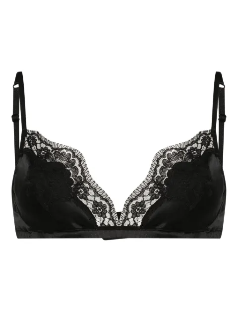 Dolce & Gabbana 레이스 패널 브라렛