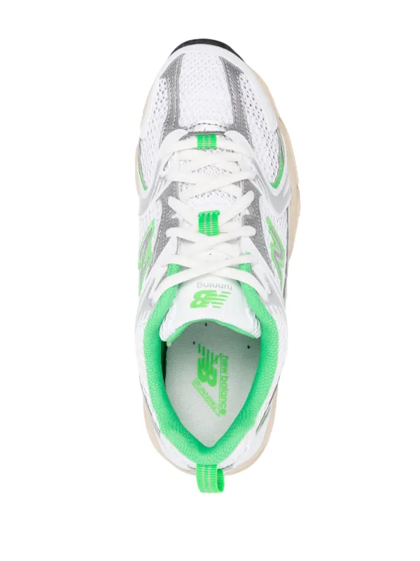 New balance 530 white purple green clearance