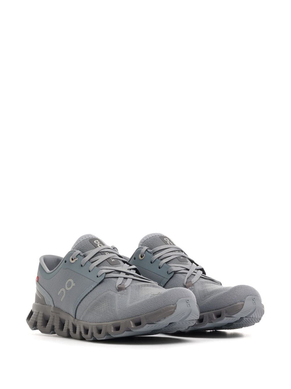 Shop On Running Cloud X 3 Lightweight Performance Sneakers In Grey