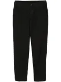 James Perse tapered-leg canvas trousers - Black