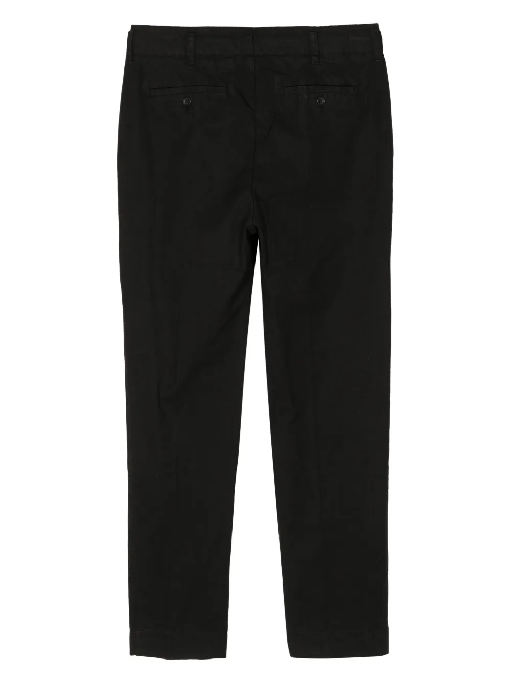 James Perse Canvas broek met toelopende pijpen - Zwart