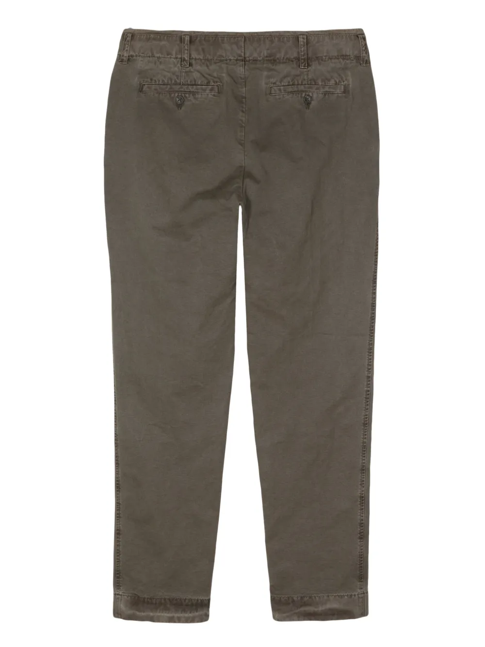 James Perse Canvas broek met toelopende pijpen Groen