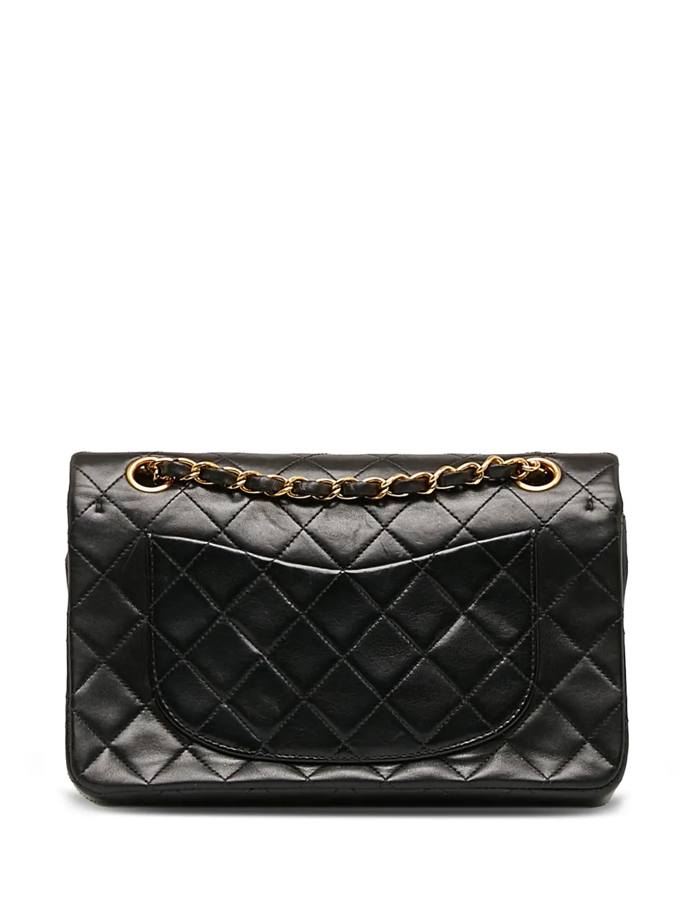 CHANEL Pre-Owned 1994-1996 Double Flap kleine schoudertas - Zwart
