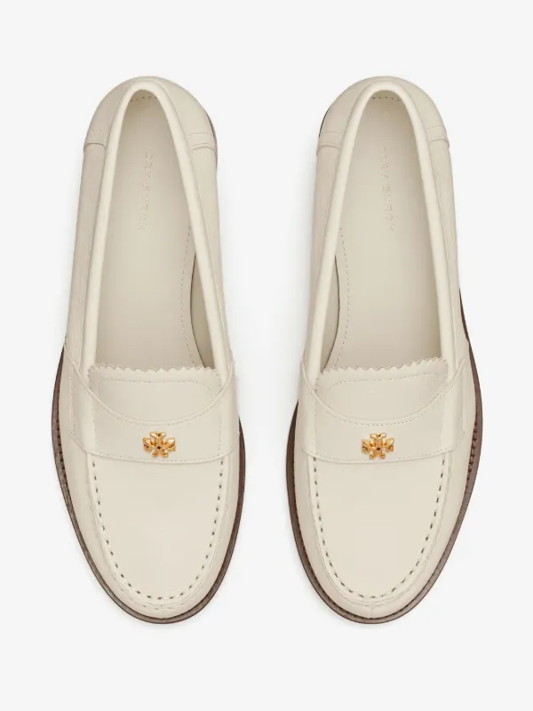 Tory Burch Classic Leather Loafers | White | FARFETCH display picture 2