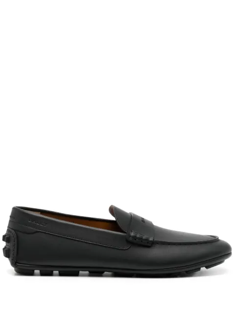 Bally mocasines drive con perforaciones y logo