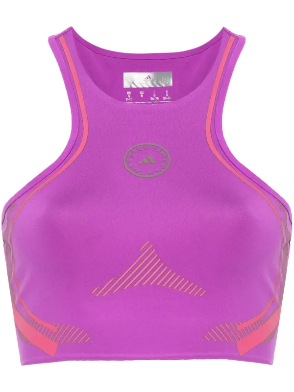 Adidas By Stella McCartney デタッチャブルスリーブ クロップドトップ