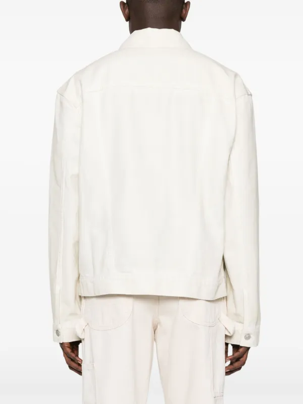 1017 ALYX 9SM バックル テーラードジャケット 46 1017 ALYX 9SM buckle-detail Shirt Jacket | Neutrals | FARFETCH