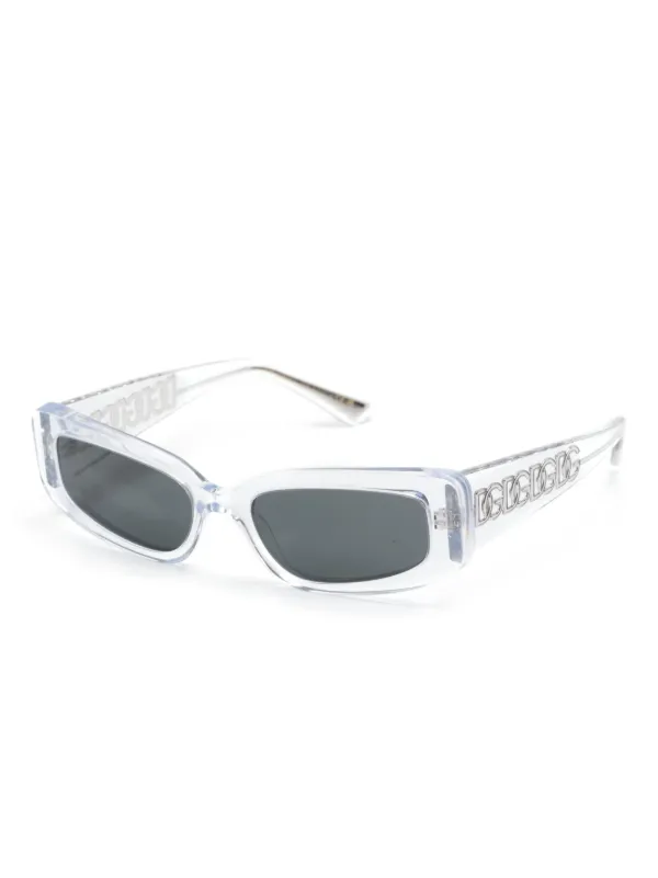 Dolce & Gabbana Eyewear DNA スクエアフレーム サングラス