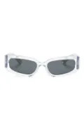 Dolce & Gabbana Eyewear DNA rectangle-frame sunglasses - White