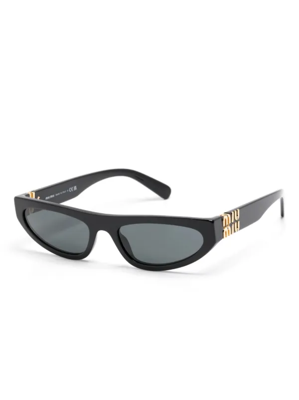 【MIU MIU】Glimpse Sunglasses BLACK 22822703_52923078_600.jpg
