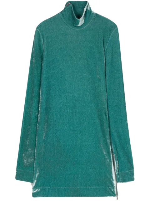 Jil Sander توب مخملي مشقق