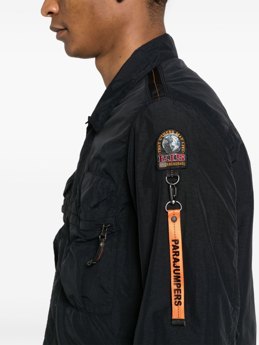 Shop Parajumpers Millard Lightweight Jacket In Schwarz