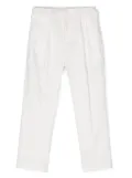 Paolo Pecora Kids straight-leg slim-fit chinos - White