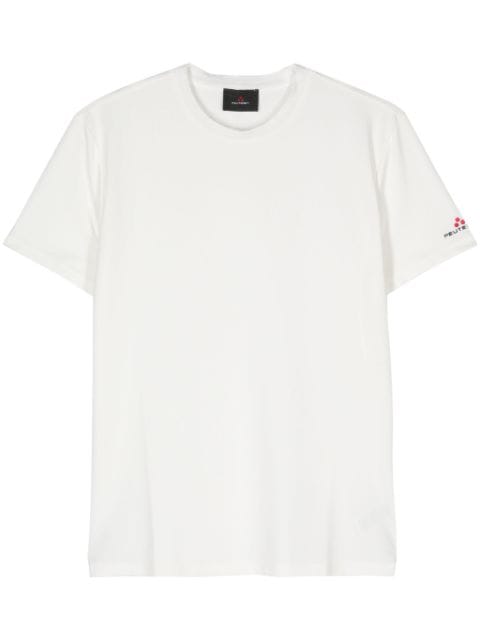 Peuterey logo-embroidered T-shirt