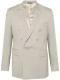 ERALDO double-breasted blazer - Neutrals