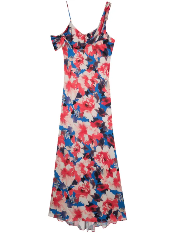 ワンピース Patrizia Pepe FLORAL PRINT MIDI DRESS 22823419_53467758_600.jpg